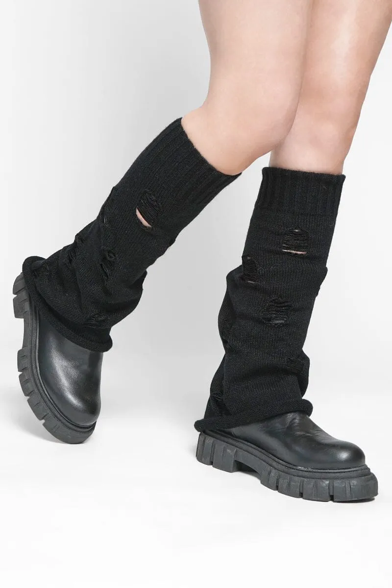 Adore Distressed Leg Warmers