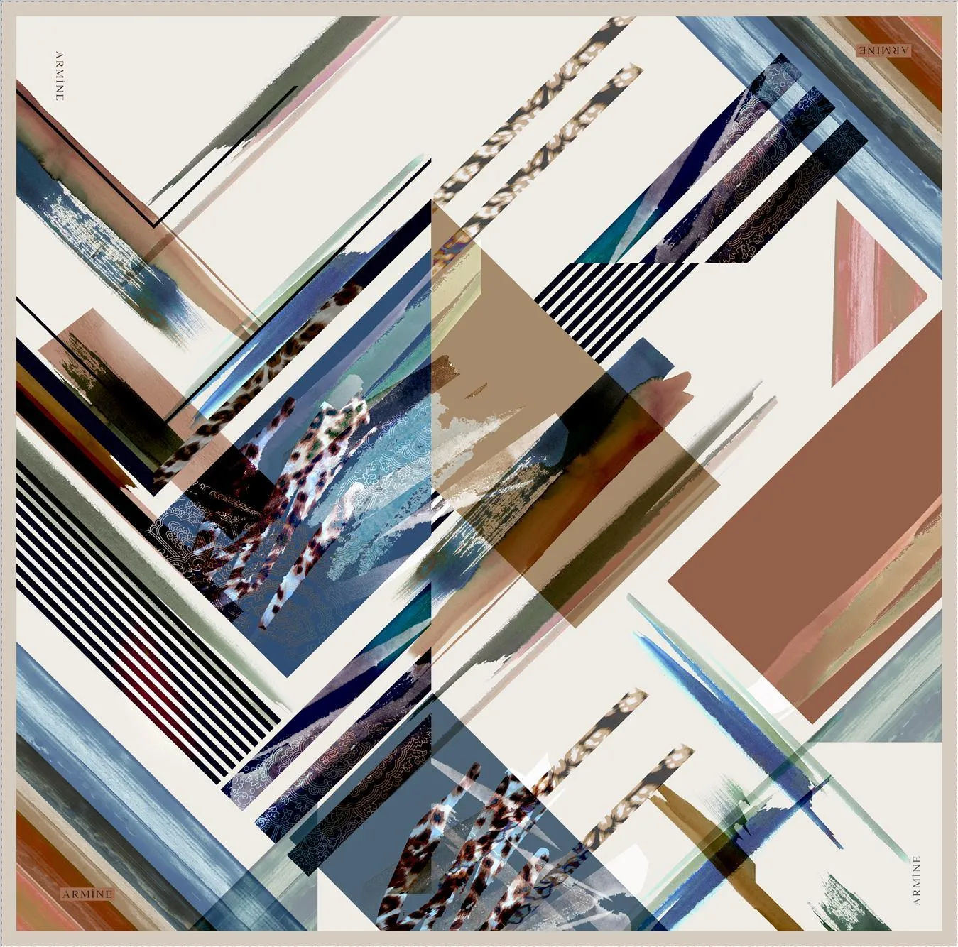 Armine Mikasa Silk Hair Wrap No. 1