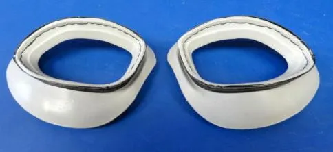 B-7/AN-6530 GOGGLE TWO PIECE FACE CUSHIONS-READY TO INSTALL