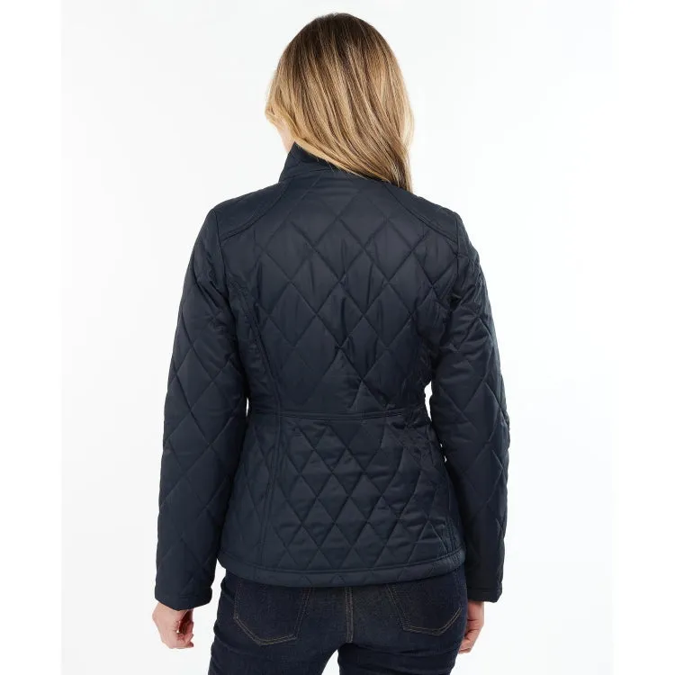 Barbour Ladies Broxfield Quilt Jacket - Dark Navy
