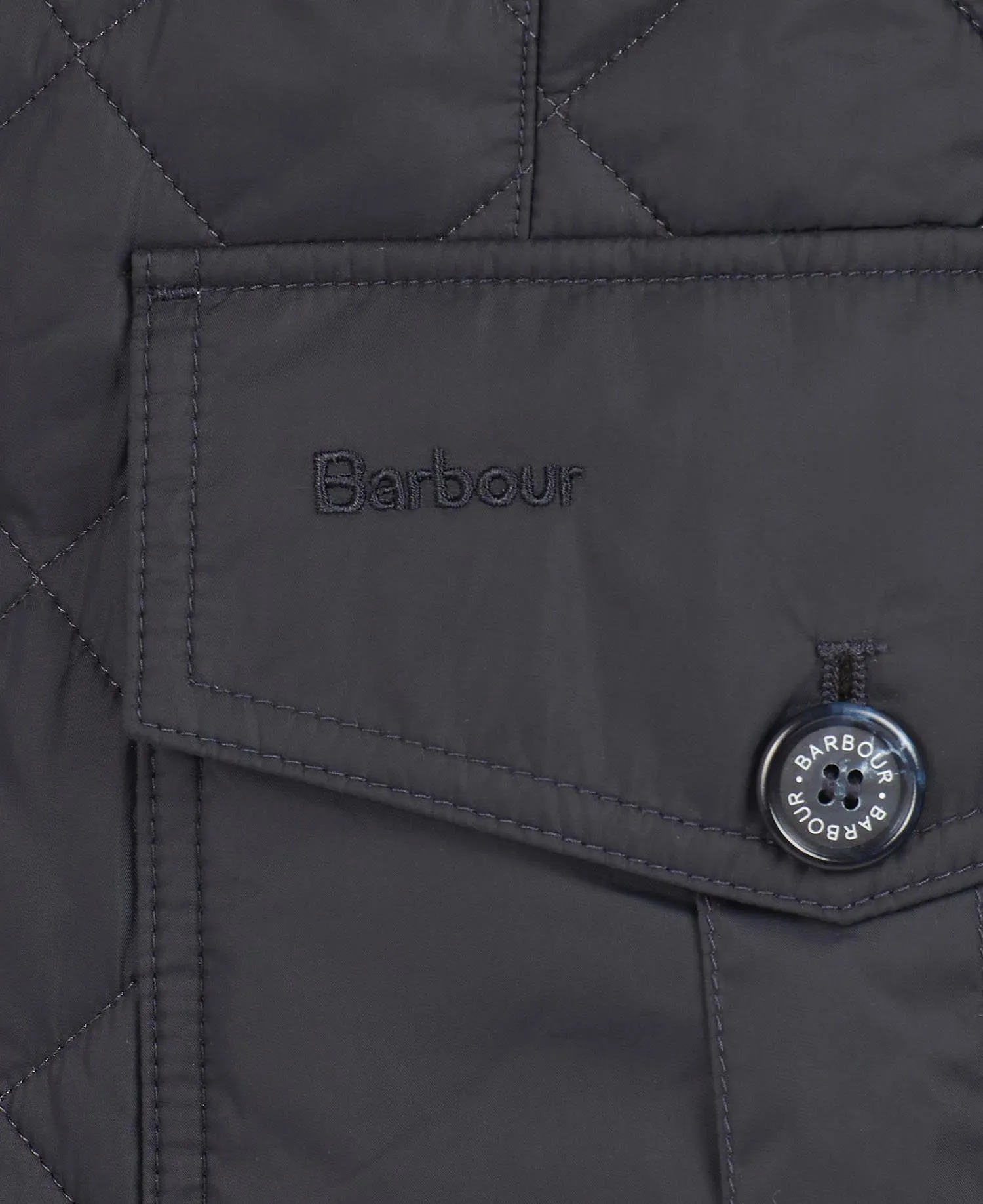 BARBOUR Sander Quilted Jacket NAVY