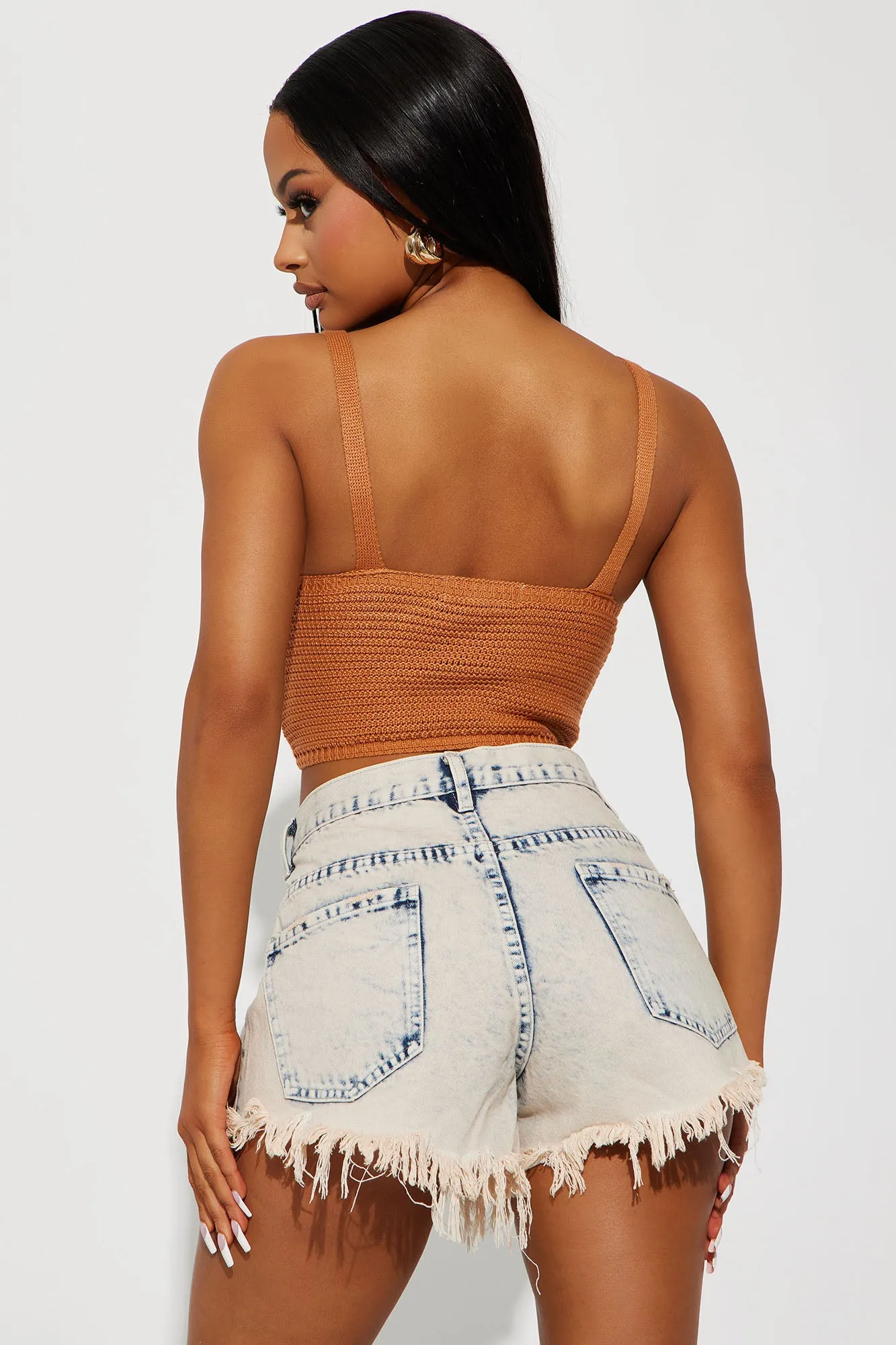Be My Angel Tank - Brown