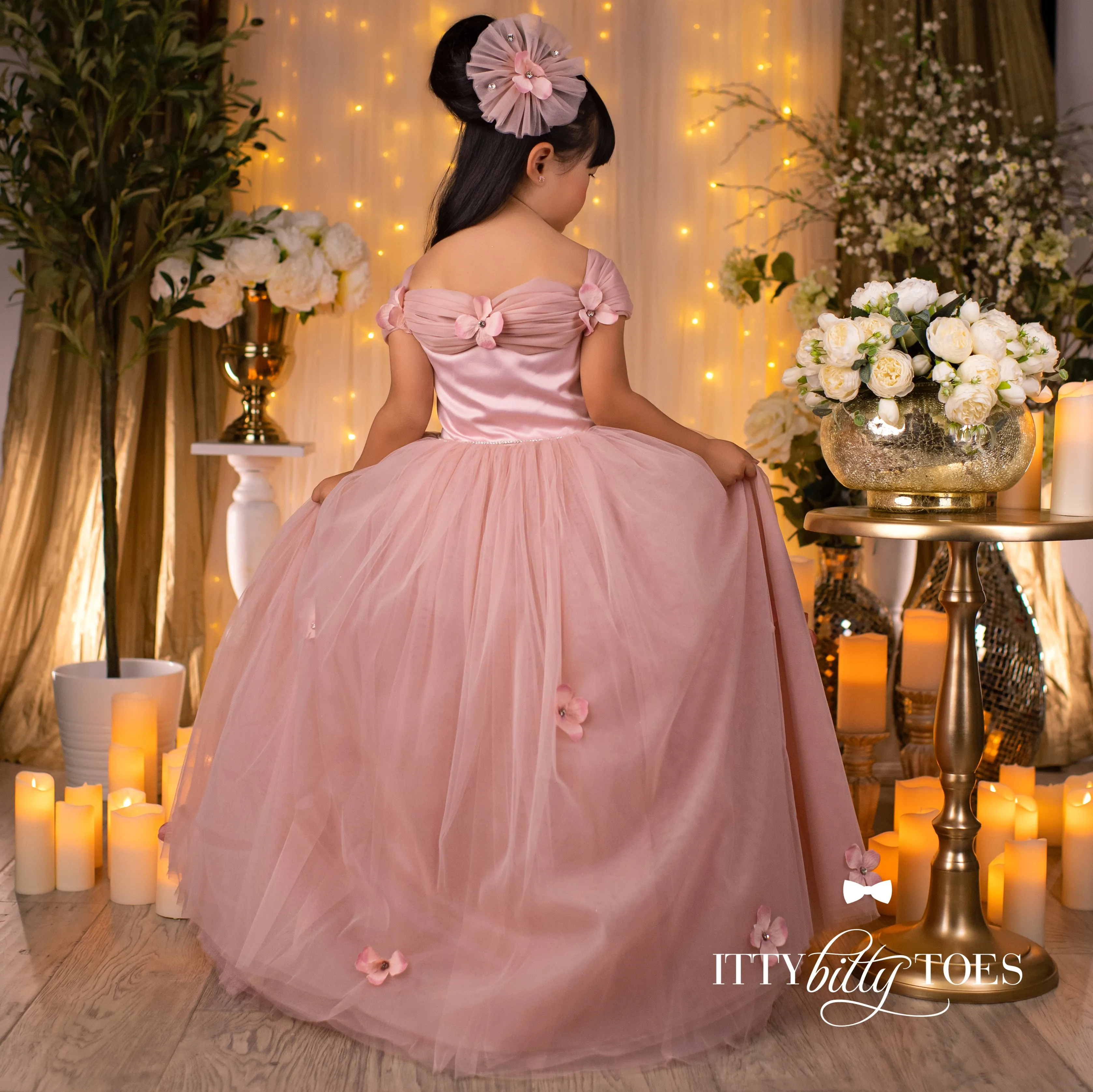 Belle Dress (Blush)