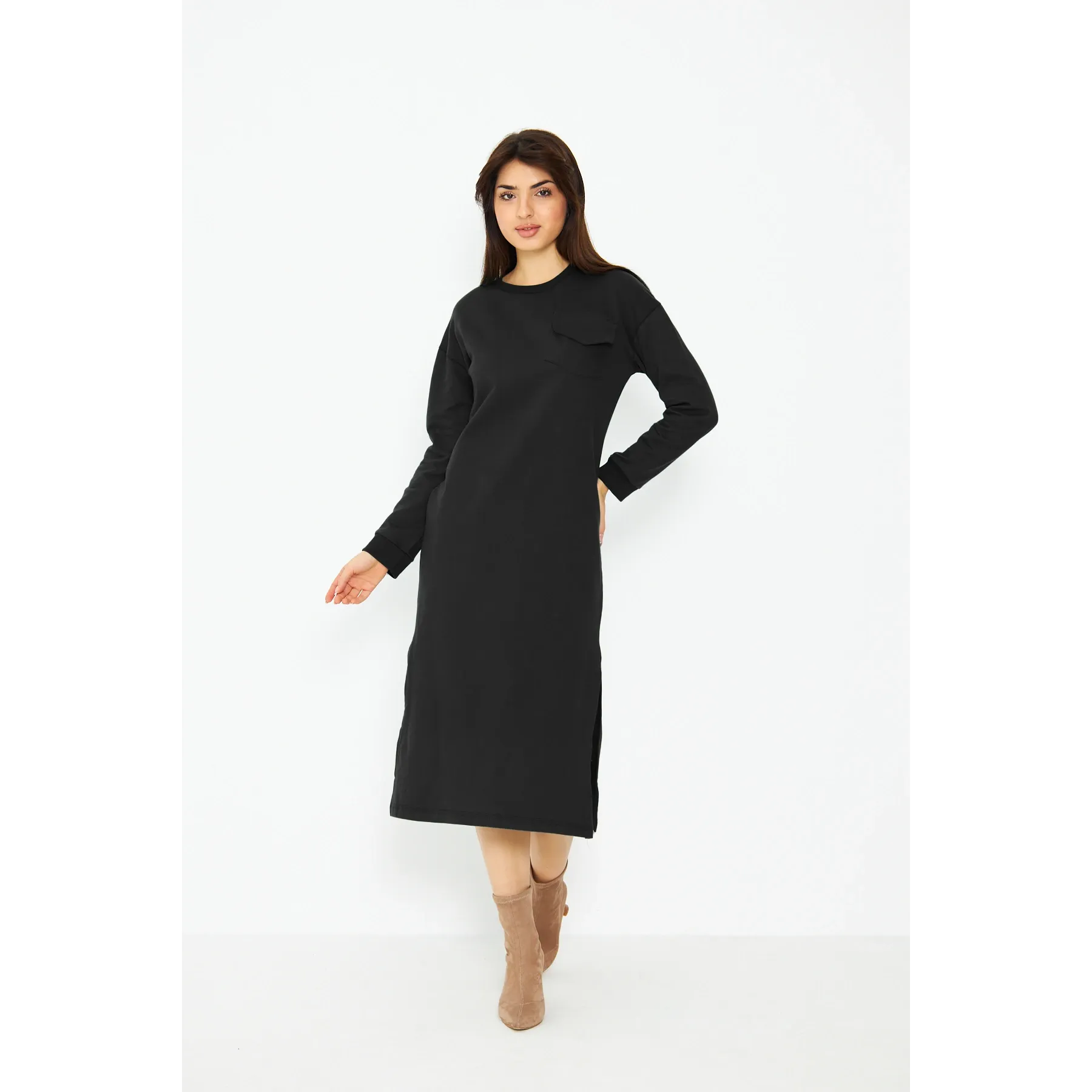 Black Long Maxi Dress