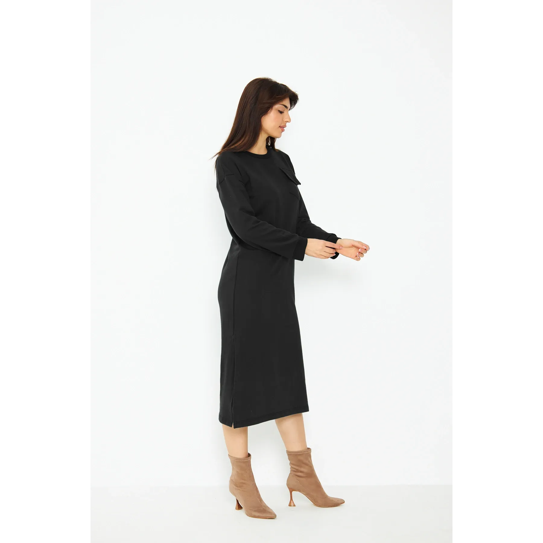 Black Long Maxi Dress