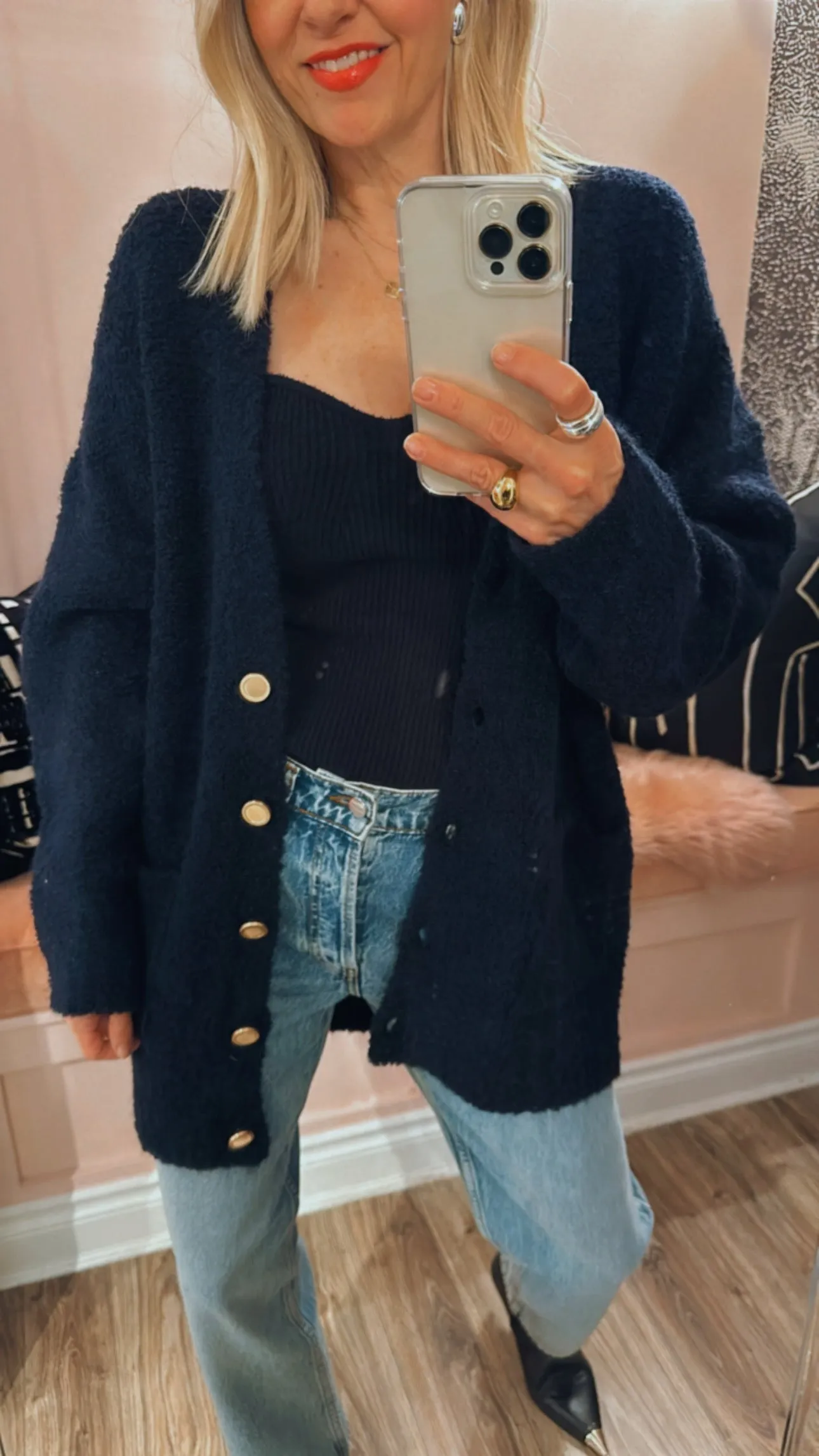 Boucle Boyfriend Cardi