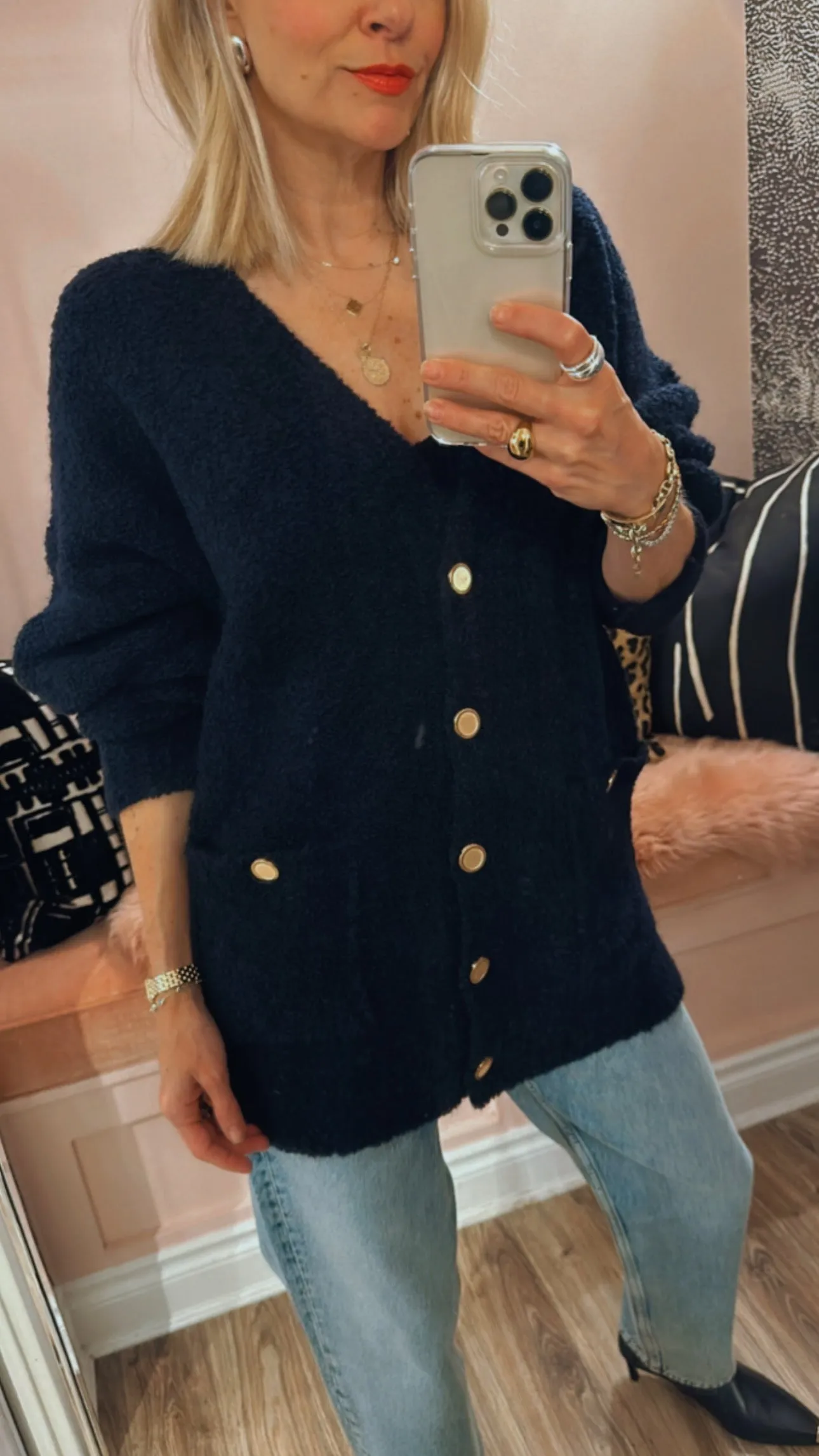 Boucle Boyfriend Cardi