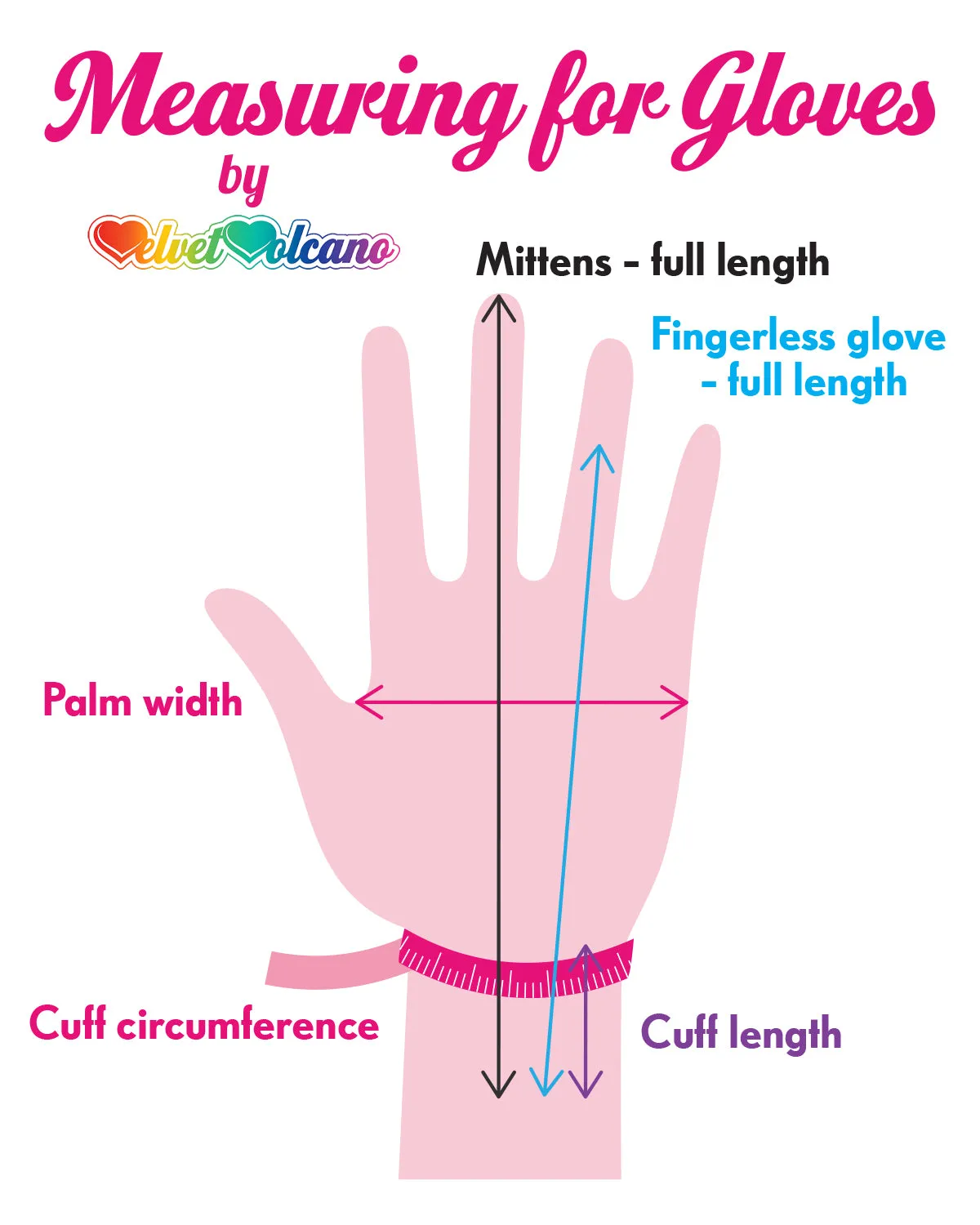 Bright Rainbow Bat Fingerless Gloves