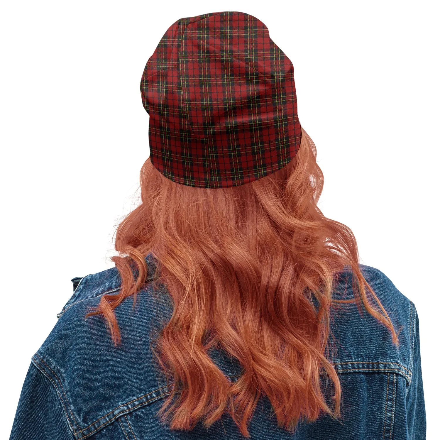 Brodie Tartan Beanies Hat with Family Crest