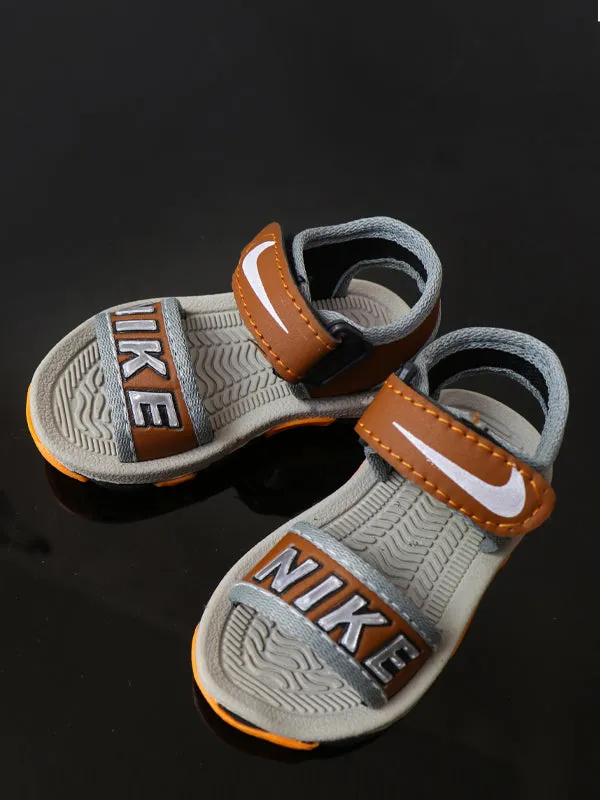 BSD35 Newborn Boys Sandal 3Mth - 15Mth NK Brown