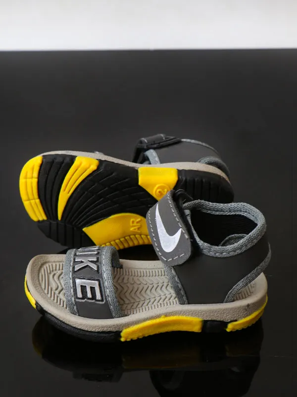 BSD36 Newborn Boys Sandal 3Mth - 15Mth NK Grey