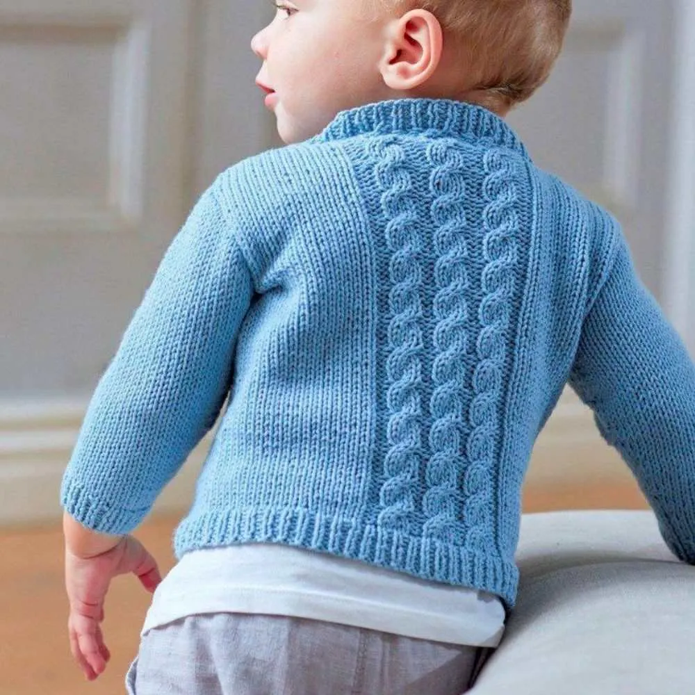 Cabled Sweater & Tank Top Knitting Pattern (6755)