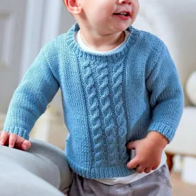 Cabled Sweater & Tank Top Knitting Pattern (6755)