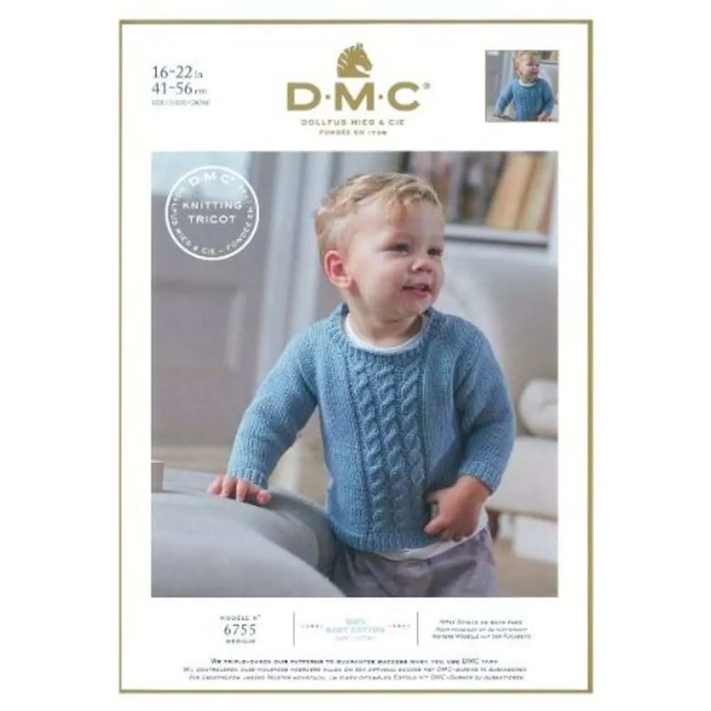Cabled Sweater & Tank Top Knitting Pattern (6755)