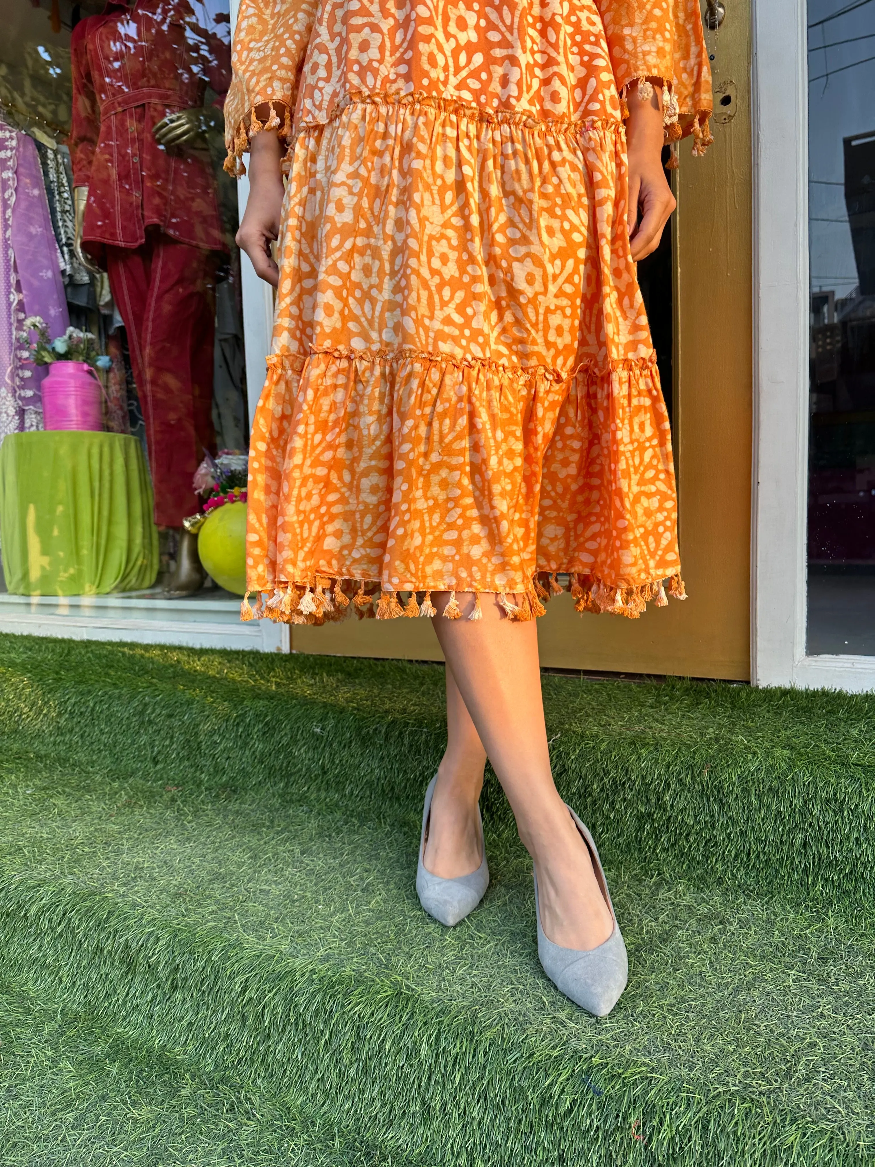 Citrine Swirl Yellow Maxi