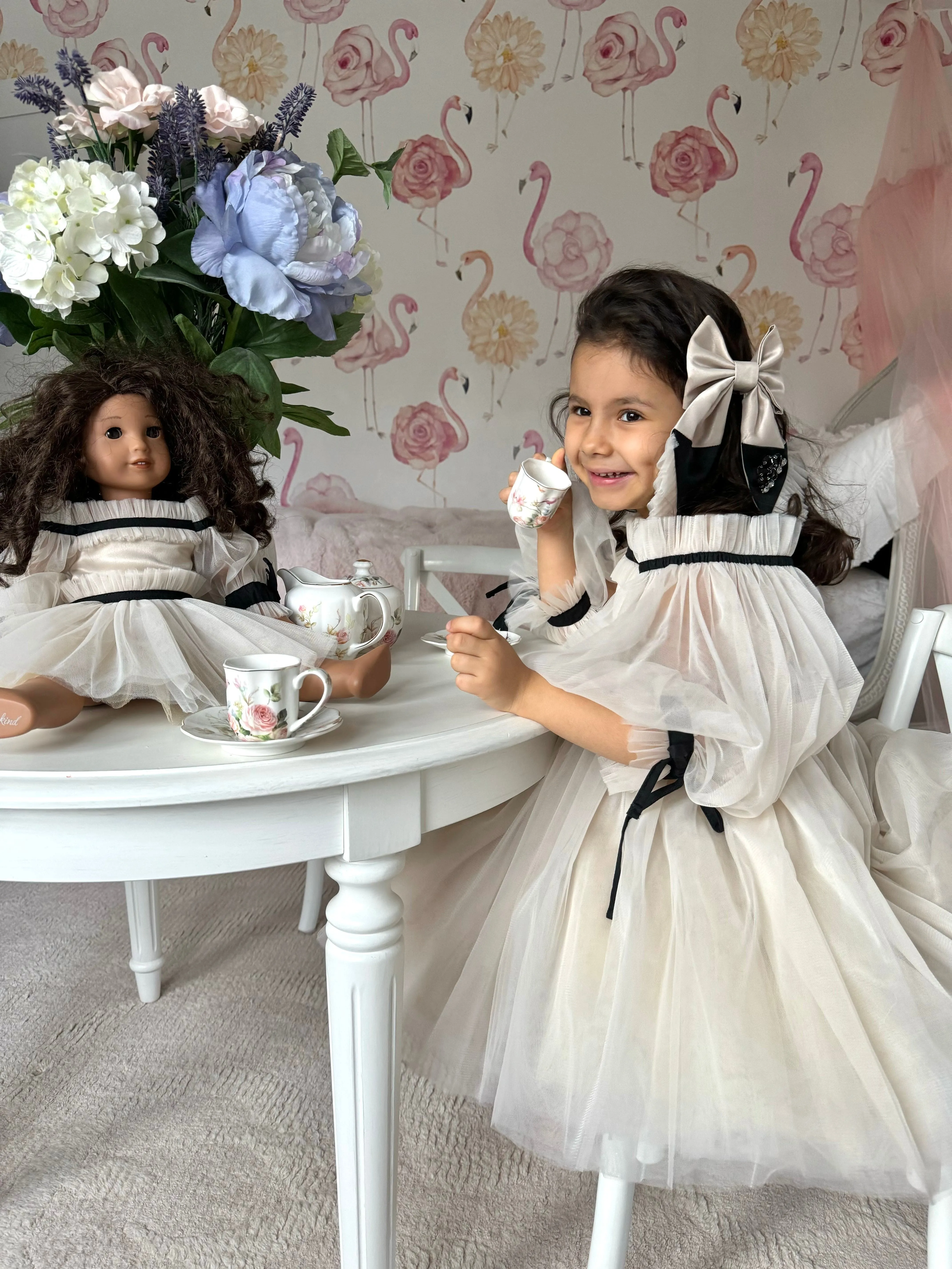 Coco-Caramel 18 Inch Doll Dress
