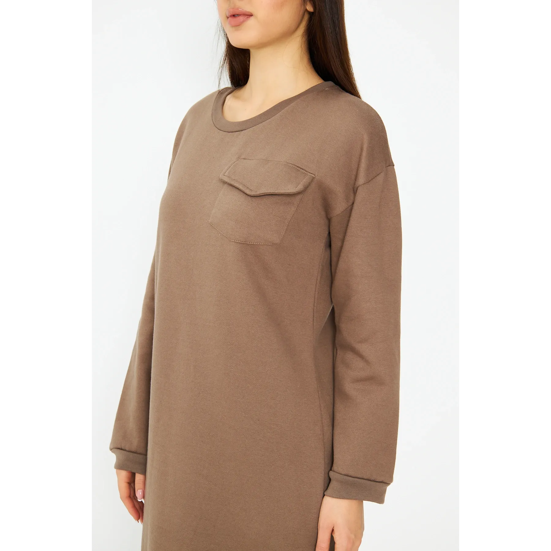 Coffee Long Maxi Dress