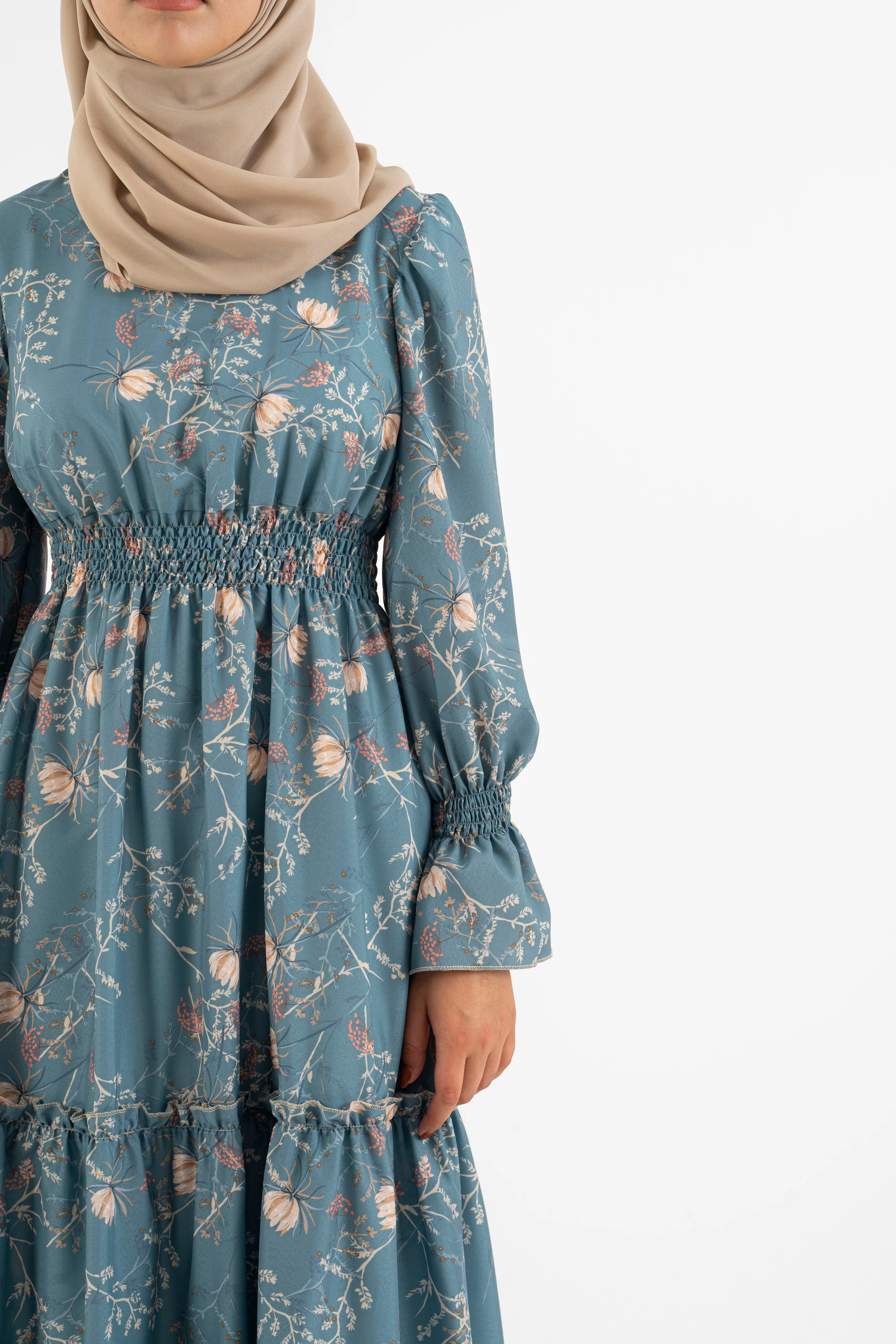 Crayola floral long dress