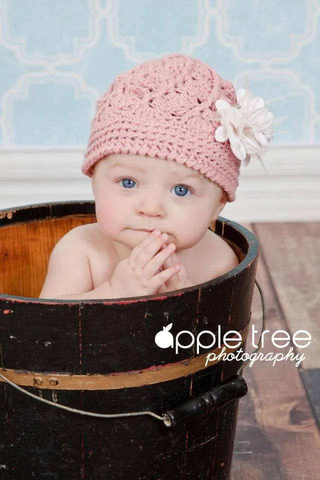 Crochet Pattern for Sophia Beanie | Crochet Hat Pattern | Hat Crocheting Pattern | DIY Written Crochet Instructions