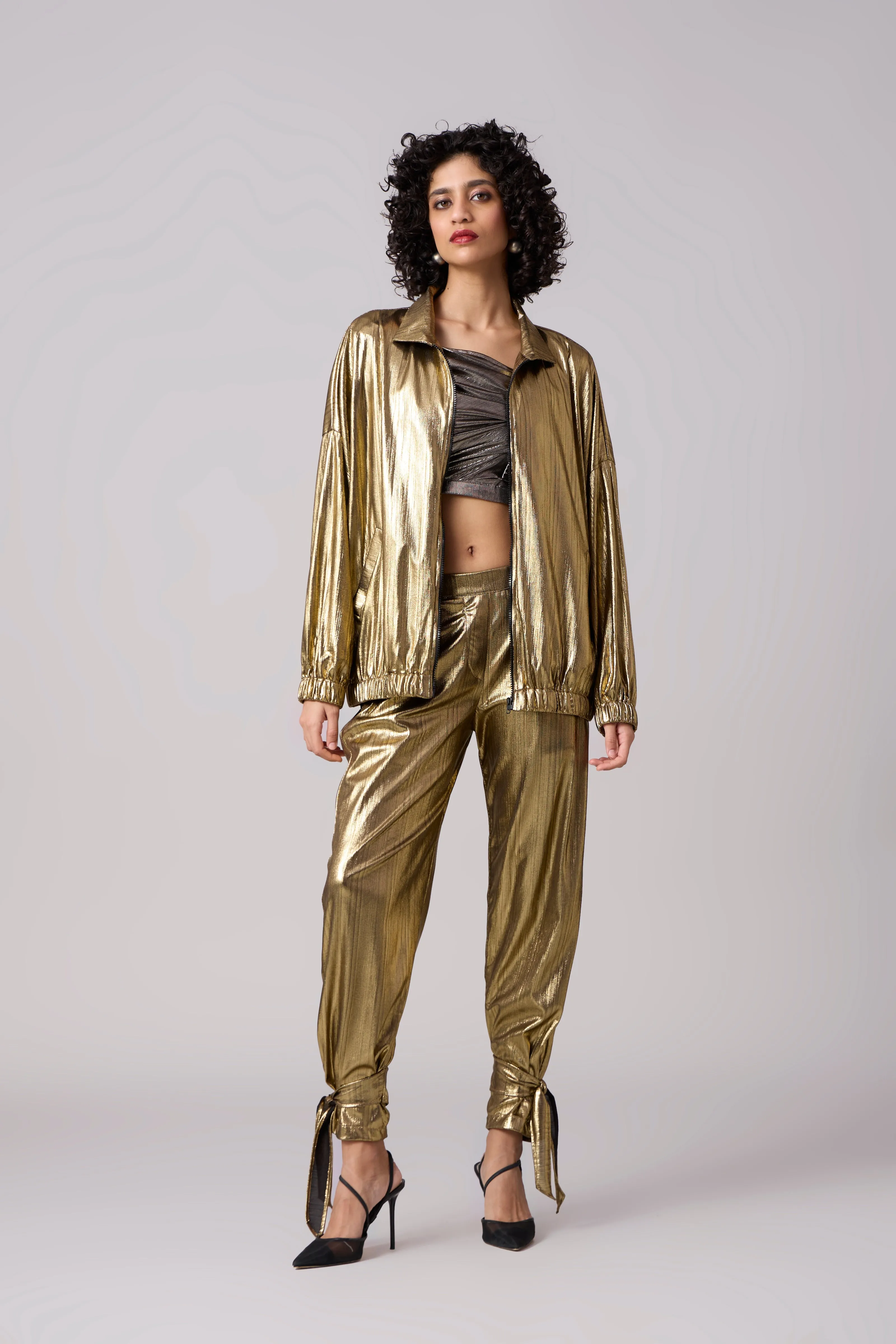 Demi Pants - Dark Gold