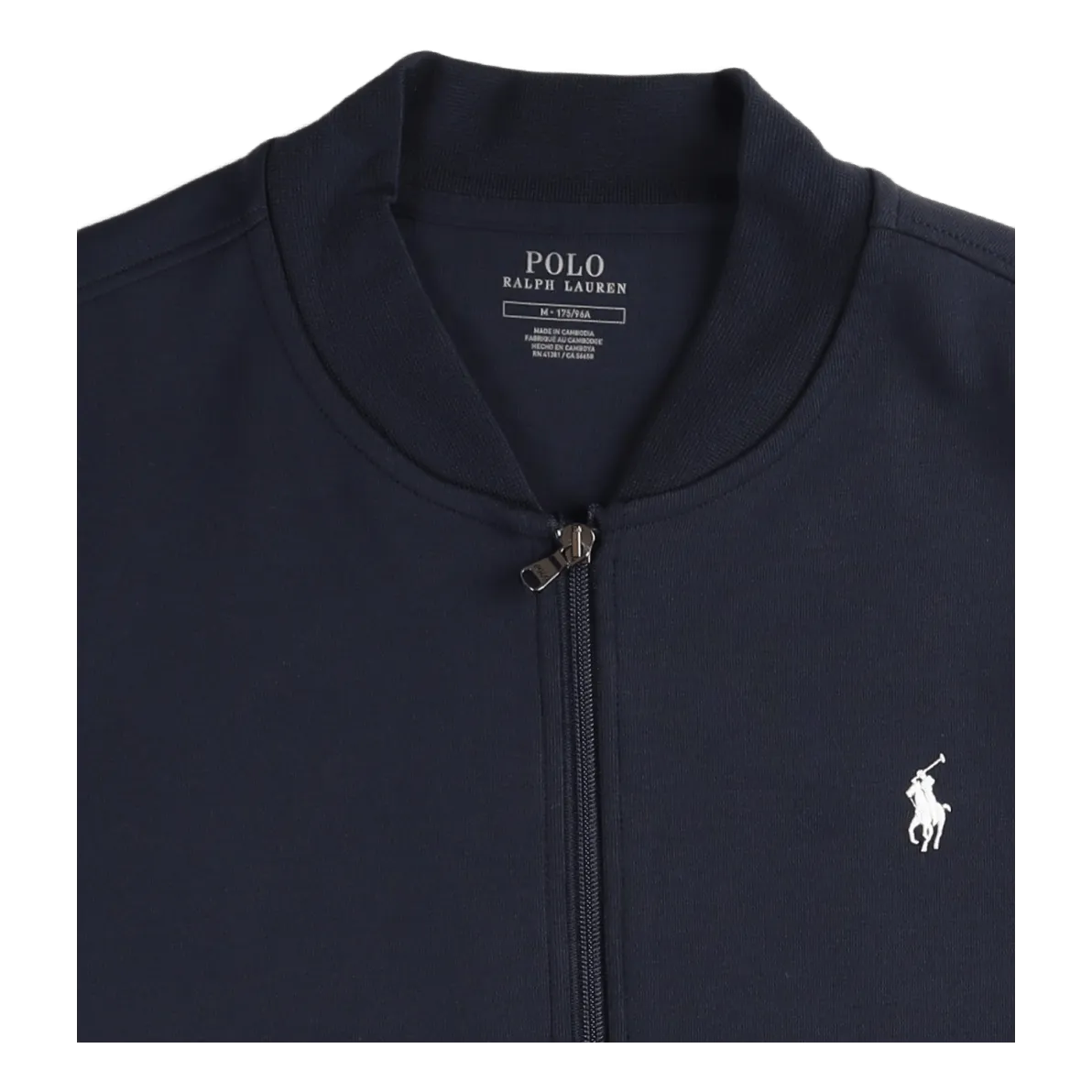 Double-Knit Bomber Jacket Aviator Navy