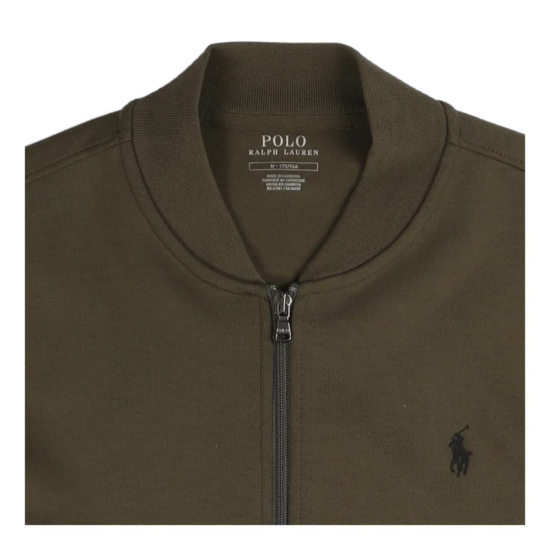 Double-Knit Bomber Jacket Company Olive/C9760