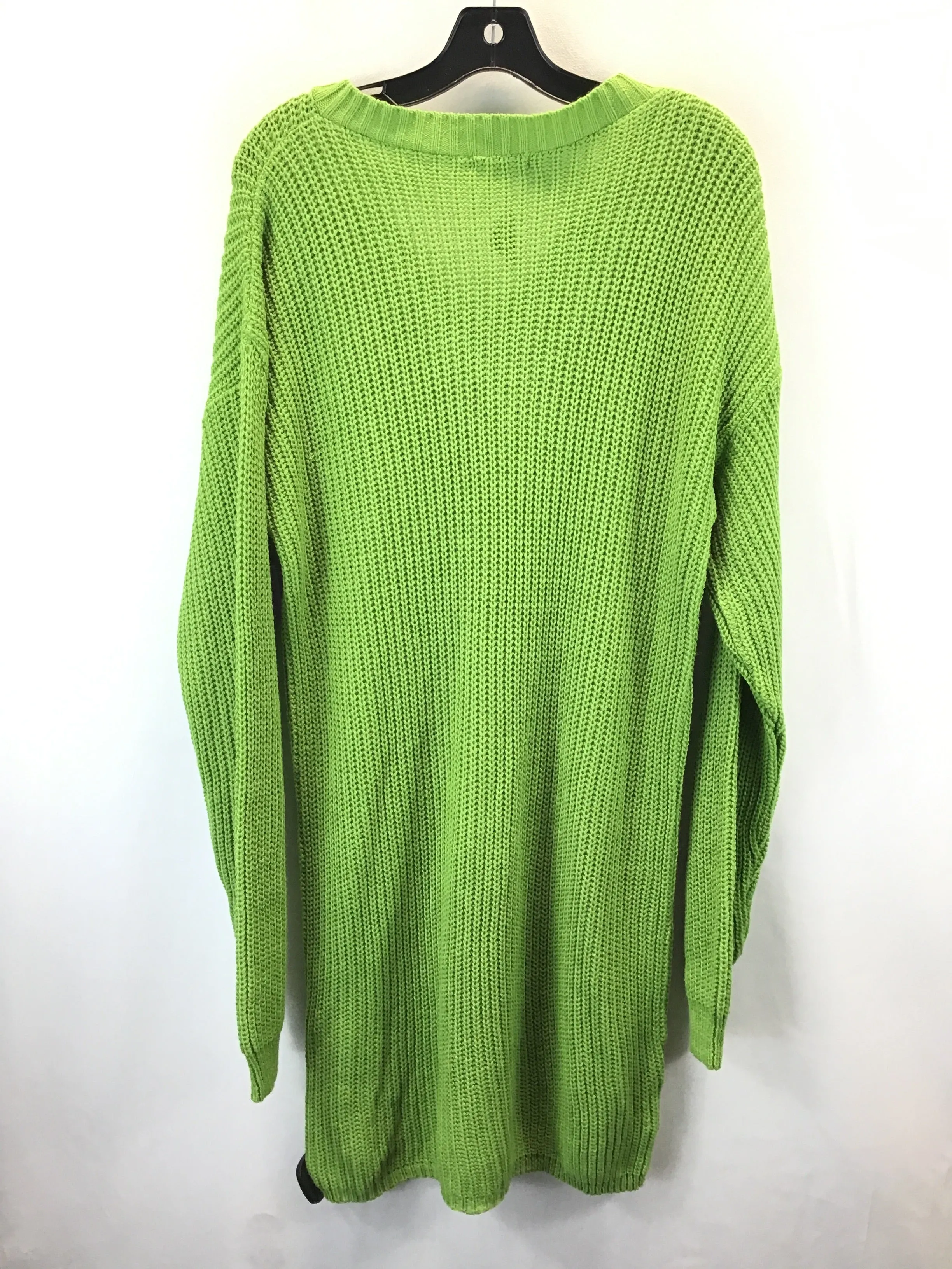 Dress Sweater By Boohoo Boutique In Green, Size: Xl