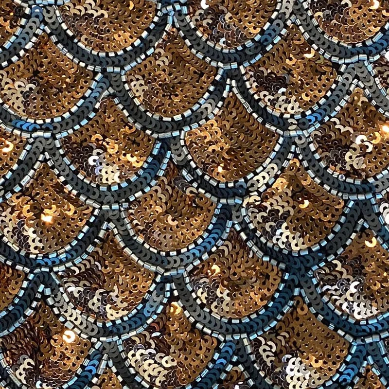 Fiona Fish Scale One Shoulder