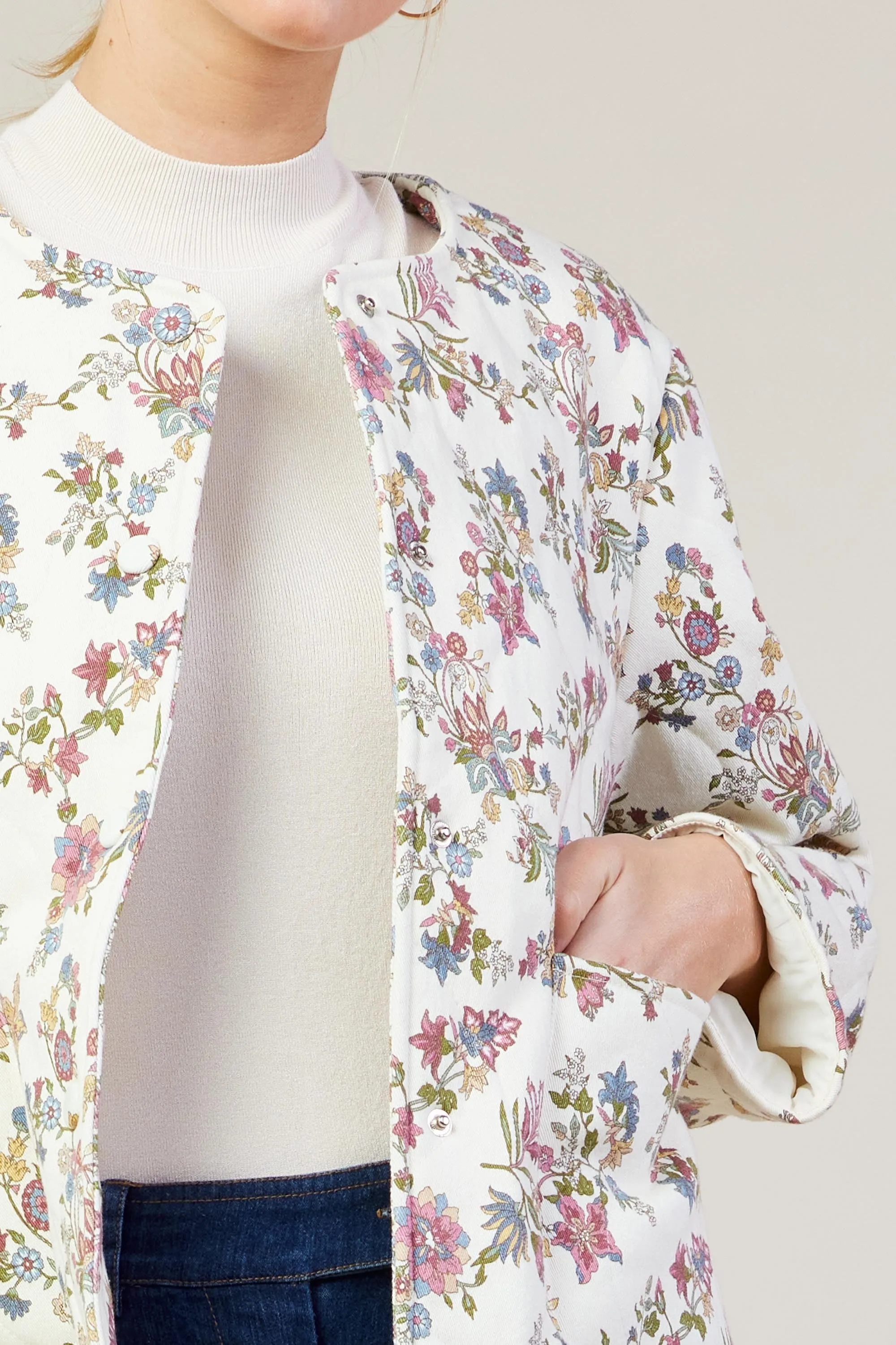 Floral Quilted Jacket