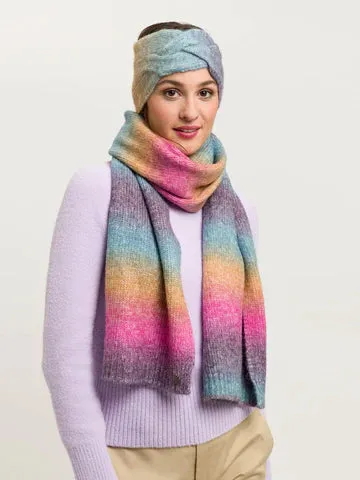 Fraas 667090 Knitted Ombré Scarf
