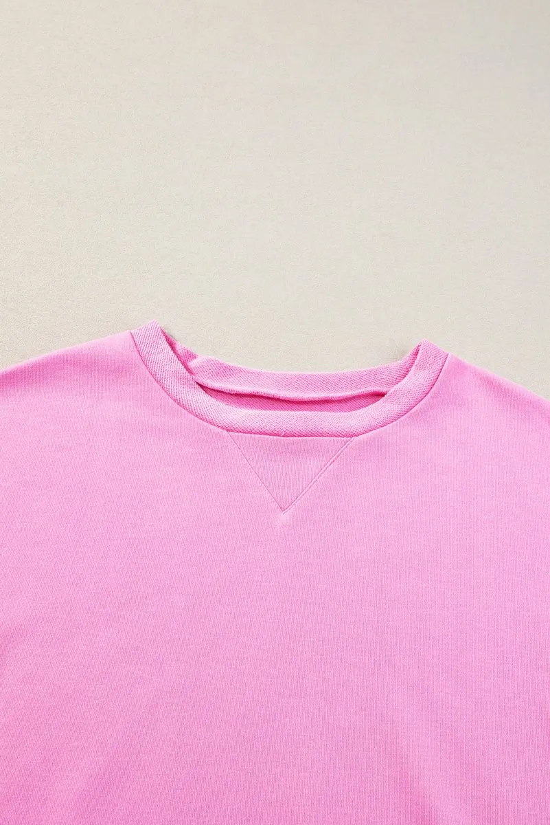 French Terry Multicolor Sweater