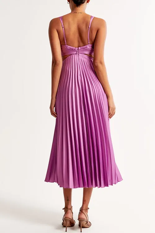 Gabrielle | Pleated Maxi Dress