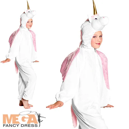 Girls Unicorn Pony Fairy Tale Book Day Fancy Dress Costume