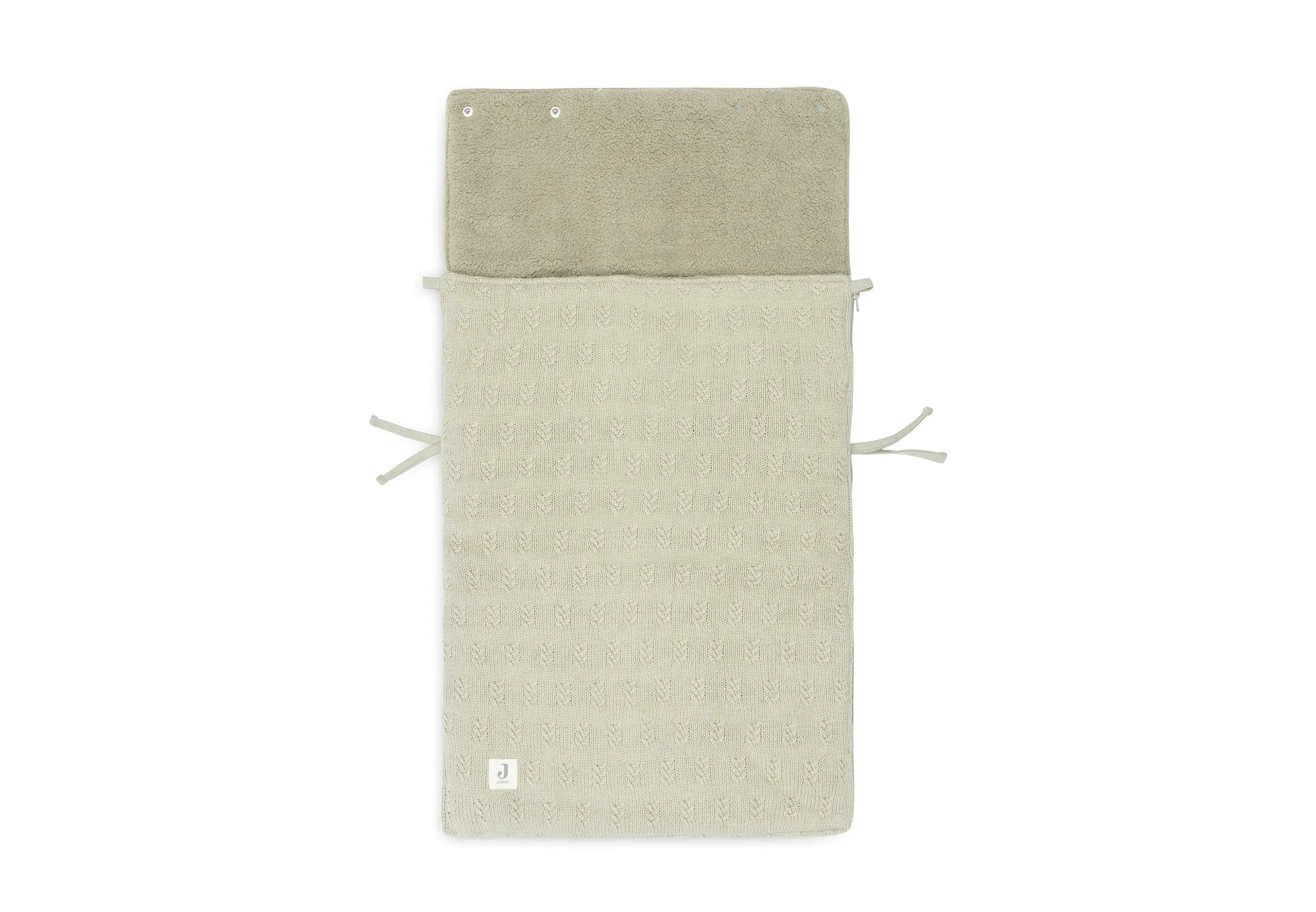 Jollein Footmuff Maxi Cosi 0  3/5 Punts | Grain Knit Olive Green