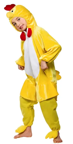 Kids Yellow Easter Chick Chicken Farm Animal Costume