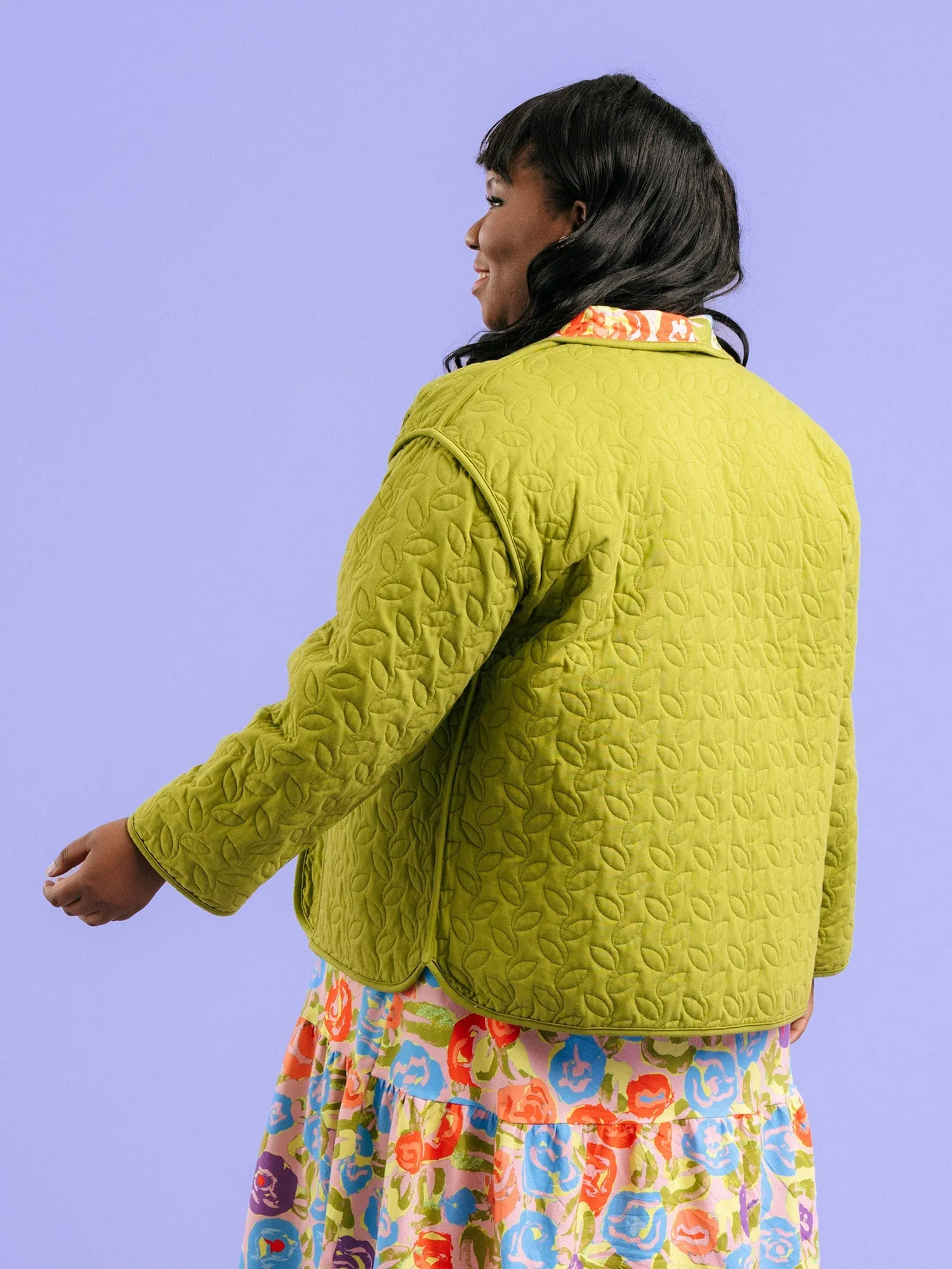 Kitty Quilted Jacket Rauni Peach