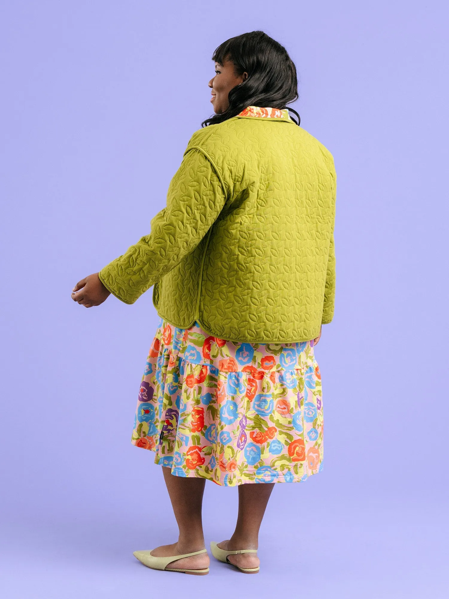 Kitty Quilted Jacket Rauni Peach