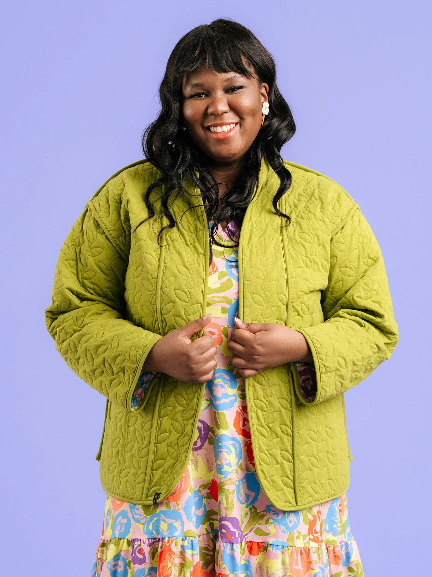 Kitty Quilted Jacket Rauni Peach