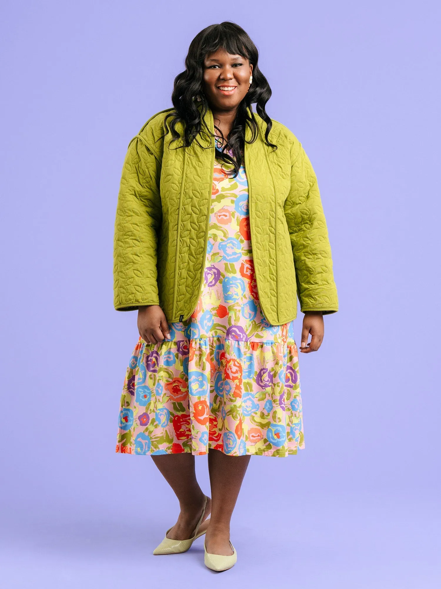 Kitty Quilted Jacket Rauni Peach