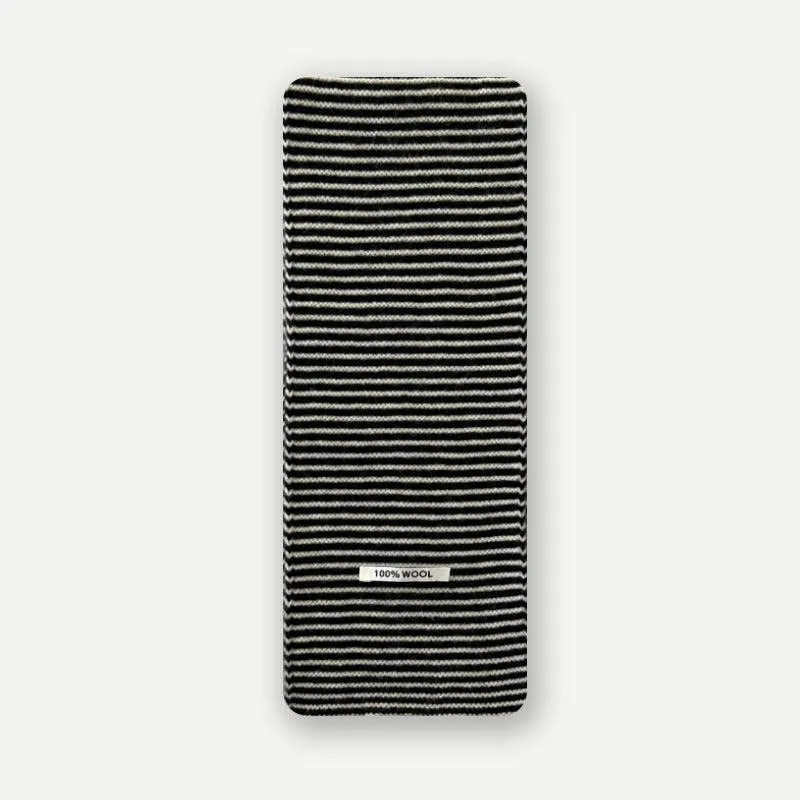 Ladies Classic Stripe Soft Knit Scarf YW4057