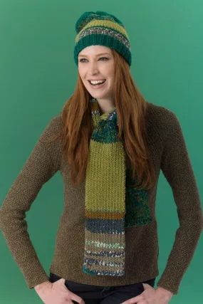 Level 2 - Easy Knit Scarf & Hat - Version 4