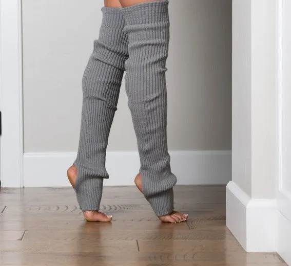 Long Stirrup Leg Warmers