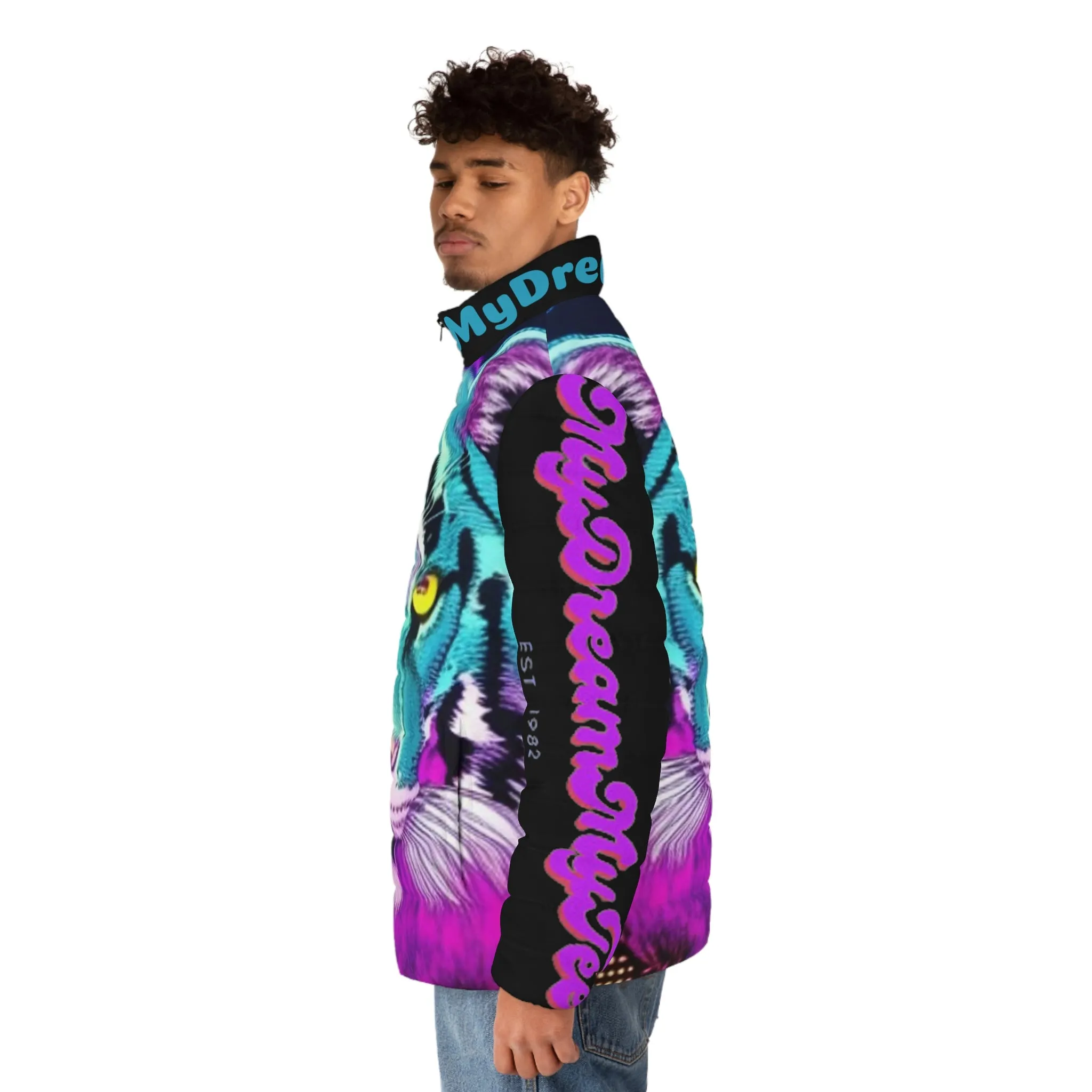 Men's Puffer Jacket (AOP)
