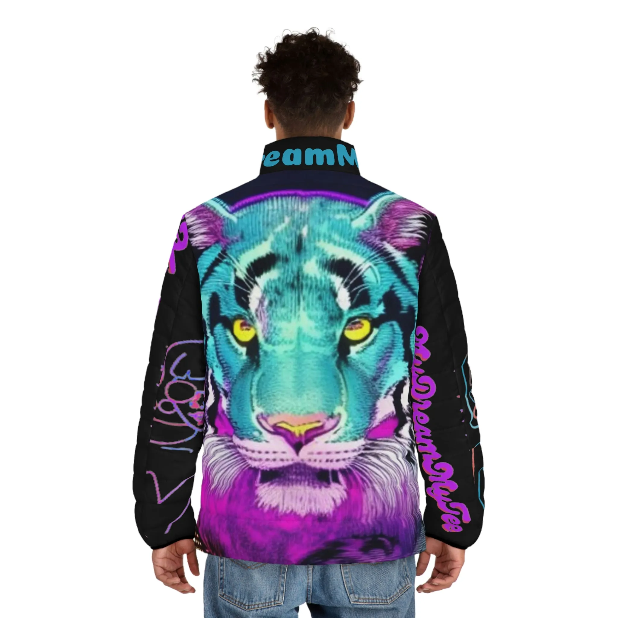 Men's Puffer Jacket (AOP)