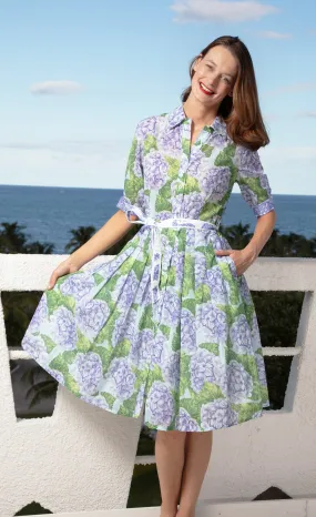 Mrs Maisel Dress - Hydrangea Print