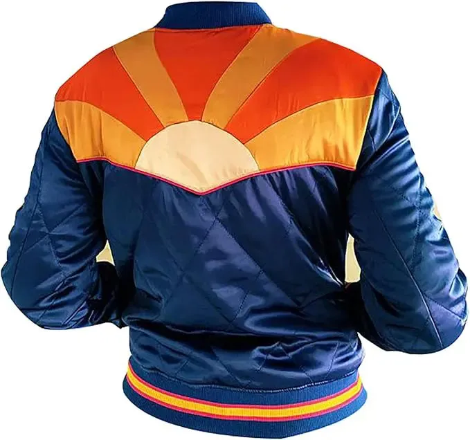 Navy Blue Rising Sun Jacket | Unisex Fashion Jacket