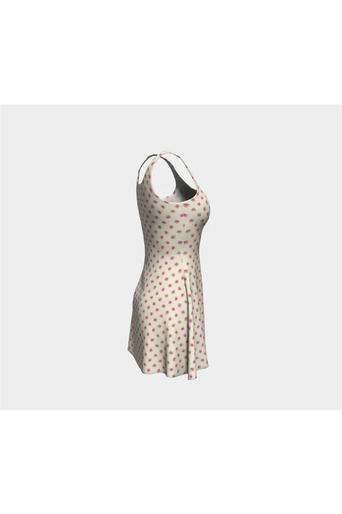 Pale Rose Flare Dress