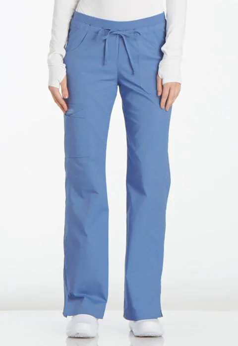 PETITE - Cherokee WW Core Stretch Women's Drawstring Cargo Scrub Pant 24001P