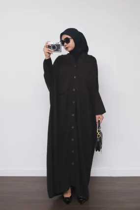 Pocket Dress - Cappucino - Dress Pocket Oversized