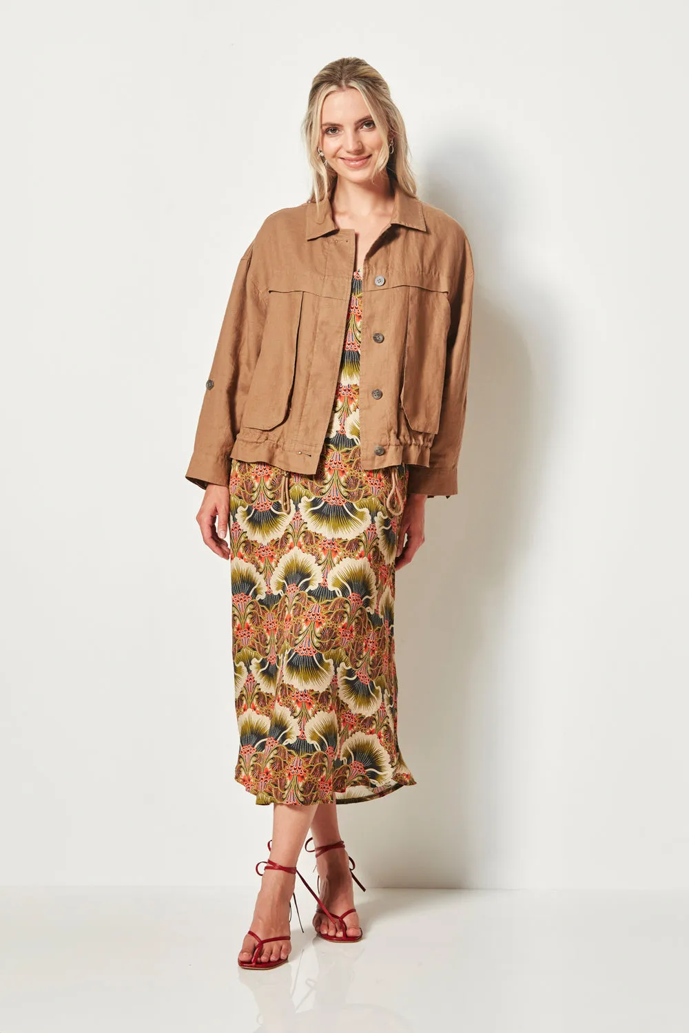 Quote Jacket - Bark